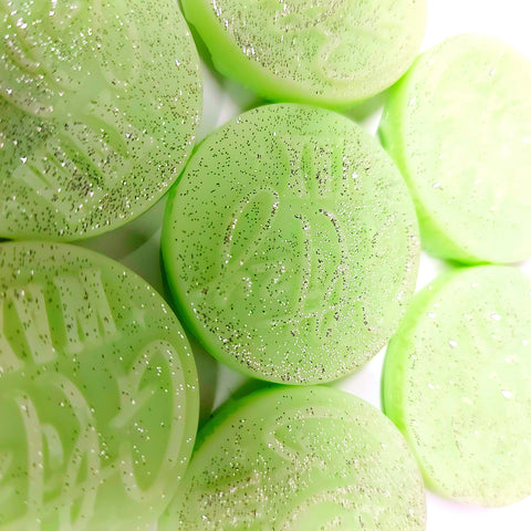 Peppermint Scent Glitzy Wax Melt - 7g Approx.