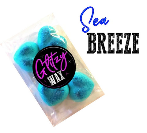 Sea Breeze Scent Small Hearts 30g Wax Melts