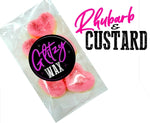 Rhubarb & Custard Small Hearts 30g Wax Melts