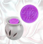 Plum & Rhubarb  Scent Glitzy Wax Melt - 7g Approx.