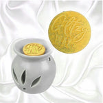 Honey & Tobacco Scent Glitzy Wax Melt - 7g Approx.